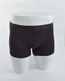 شورت مشکی ساده کمرکشی
