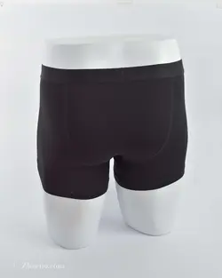 شورت مشکی ساده کمرکشی