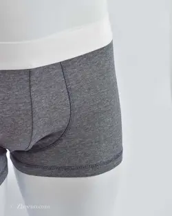 شورت طوسی کمر سفید H&M