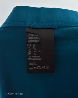 شورت سبزآبی تیره ساده H&M