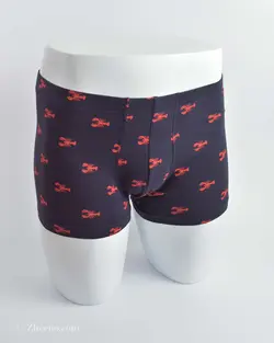 شورت سورمه ای طرح خرچنگ H&M