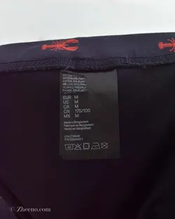 شورت سورمه ای طرح خرچنگ H&M
