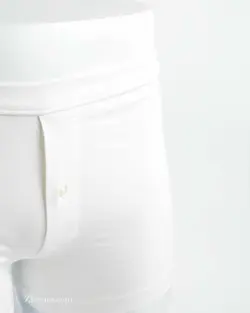 شورت سفید دکمه دار TEX