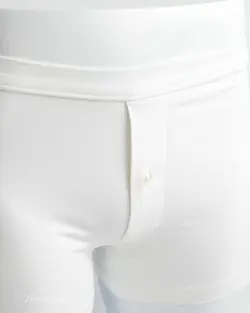 شورت سفید دکمه دار TEX