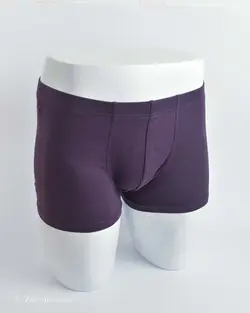 شورت بادمجانی ساده H&M