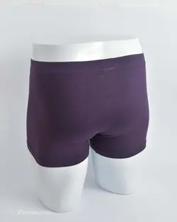 شورت بادمجانی ساده H&M