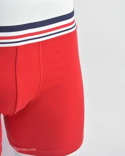 شورت قرمز کمرکشی H&M