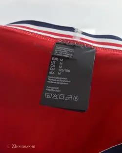 شورت قرمز کمرکشی H&M