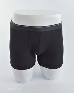 شورت مشکی ساده کمرکشی