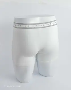 شورت سفید ساده LVB