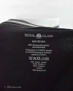 شورت مشکی کمرکشی خط دار Royal Class
