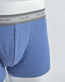 شورت آبی کمرکشی Nur Der