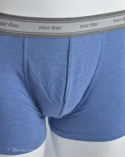 شورت آبی کمرکشی Nur Der