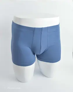 شورت آبی نفتی ساده H&M