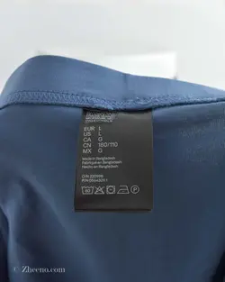 شورت آبی نفتی ساده H&M