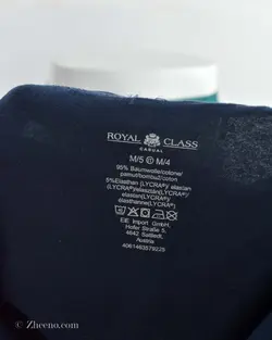 شورت سورمه ای خال‌دار کمرکشی Royal Class
