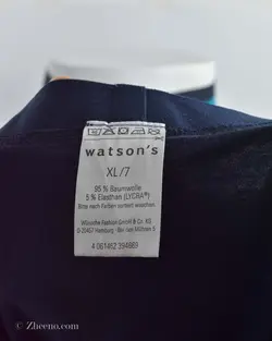 شورت سورمه ای ساده H&M
