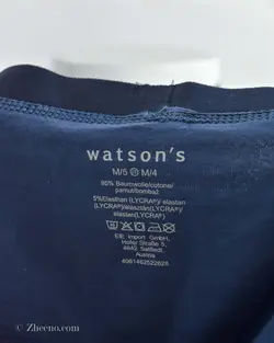 شورت آبی نفتی و سورمه ای خط‌دار کمرکشی Watson's