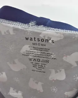 شورت سورمه ای طرح خرس قطبی Watson's