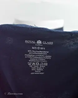 شورت سورمه‌ای طرح مربع کمرکشی Royal Class