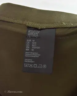 شورت سبز حنایی H&M