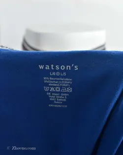 شورت آبی کاربنی کمرکشی Watson's