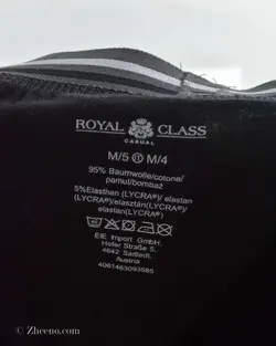شورت مشکی کمرکشی Royal Class