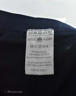 شورت سورمه ای ساده H&M