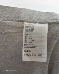شورت طوسی تیره ساده H&M