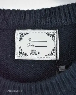 بافت کریسمسی سرمه ای