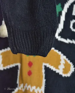 بافت کریسمسی سرمه ای