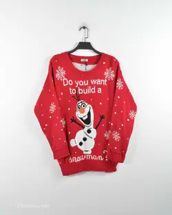 بافت کریسمسی قرمز