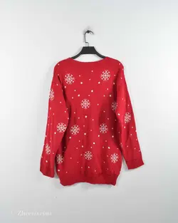 بافت کریسمسی قرمز