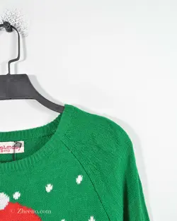 بافت کریسمسی سبز