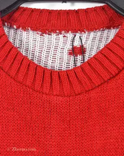 بافت کریسمسی قرمز