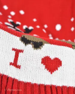 بافت کریسمسی قرمز