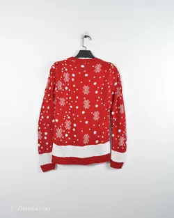 بافت کریسمسی قرمز