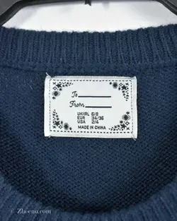 بافت کریسمسی سرمه ای