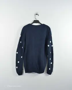 بافت کریسمسی سرمه ای