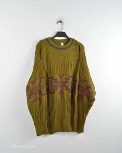 بافت وینتیج حنایی