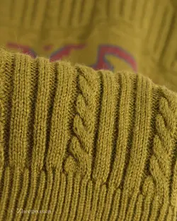 بافت وینتیج حنایی