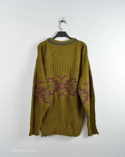 بافت وینتیج حنایی