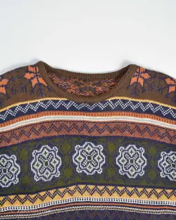 بافت وینتیج قهوه ای