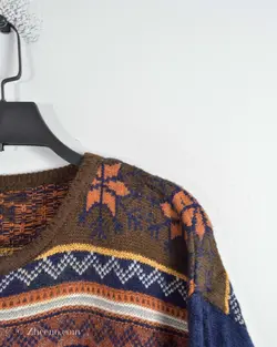 بافت وینتیج قهوه ای