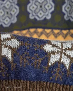 بافت وینتیج قهوه ای