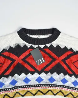 بافت وینتیج چند رنگ