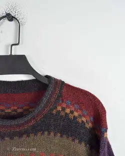 بافت وینتیج چند رنگ