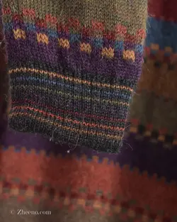 بافت وینتیج چند رنگ