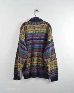 بافت وینتیج دکمه دارFiume