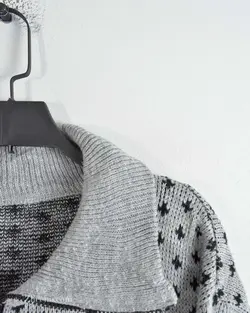 بافت وینتیج زیپ دار